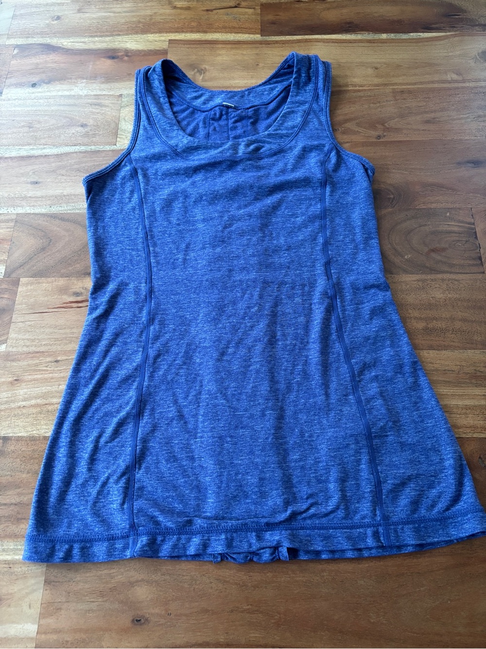 Lululemon Ruffle Back Racerback Tank Blue - Size 6